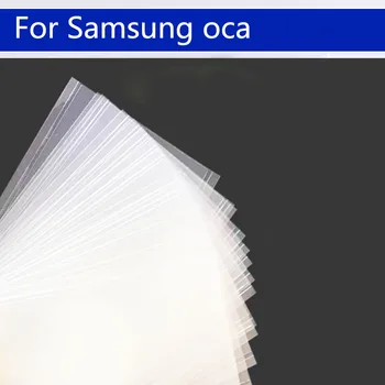 50 szt.\lot do optycznej przezroczystą warstwą folii OCA cięcia dla Samsung Galaxy J4 J6, J8 Plus J4+ J6+ J8+ ekran LCD laminowanie
