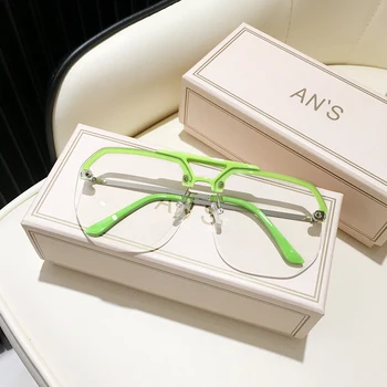 MS 2020 nowe okulary bez oprawki damskie symulacyjne cyrkonie kolor gradientu UV400 okulary damskie
