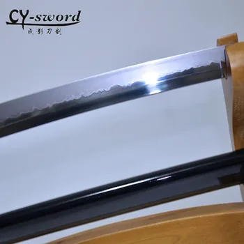 Glina hartowana japońska katana wysokiej jakości żelaza цуба prawdziwa gotowość bojowa