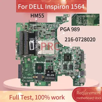 CN-06T28N 06T28N CN-04CCPK 04CCPK płyta główna laptopa DELL Inspiron 1564 płyta główna laptopa DA0UM3MB8E0 216-0728020 HM55 DDR3