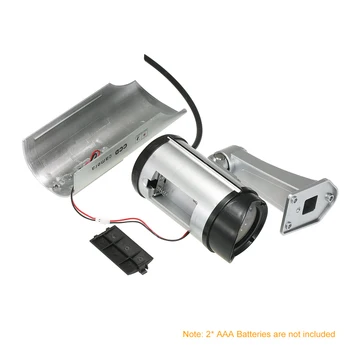 Fałszywa kamera słoneczna i батарейная miganie miganie LED wodoodporny odkryty manekin aparat bezpieczeństwa symulacja kula kamera