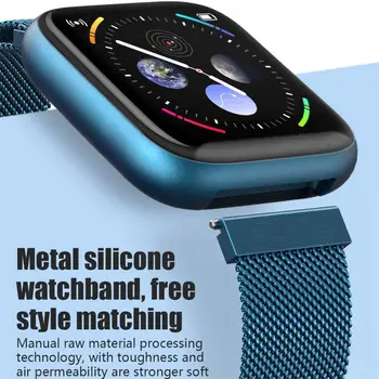 P6 Smart Watch męskie i damskie inteligentny zegarek wodoodporny fitness tracker inteligentne bransoletka obsługuje małe zmiany pasek PK P70 P80 B57