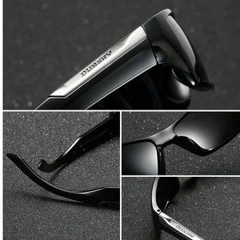 DUBERY okulary polaryzacyjne do jazdy Sport okulary mężczyźni kwadratowa osobowość kolor lustro luksusowe marki design Oculos UV400 186