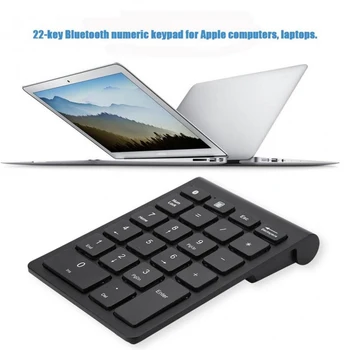 2.4 G/Bluetooth 3.0 Number Pad Wireless 22 klawisze wielofunkcyjna klawiatura numeryczna klawiatura laptopa PC