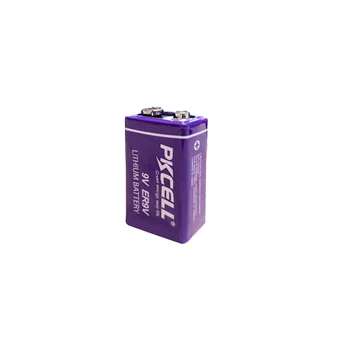 3szt ER9V 1200mAh 9V Li-SOCl2 bateria litowa dla sygnalizacji pożaru litowo-jonowa bateria 6LR61 6F22 9V Batteria