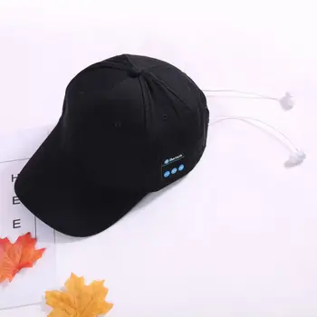 Bezprzewodowe słuchawki Bluetooth, słuchawki Bluetooth Music Cap Mężczyźni/ Kobiety odkryty wypoczynek głośnomówiący kapelusz Baseball