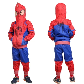2020 Toddle Boy Fall Clothesg Sets Kids Spring Character Kapturem Jacket kombinezon z długim rękawem odzież Dziecięca chłopcy