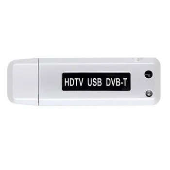 USB 2.0 DVB-T pasma odbioru (6/7/8 Mhz) radio cyfrowe TV, Odbiornik HDTV, tuner Stick antena Android IR Remote Time-shifting