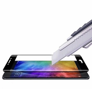 Dla Xiaomi Mi Note 2 3D 9H pełne pokrycie szkło hartowane screen protector dla Xiaomi Mi Note 2 Note2 Pro prime glass case folia