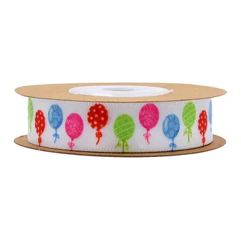 1.5 /2.5 cm butla drukowany urodziny taśmy z Okazji Urodzin Alfabetyczny tort ozdobiony plama taśmy 20 dziedziniec DIY handmade materiał