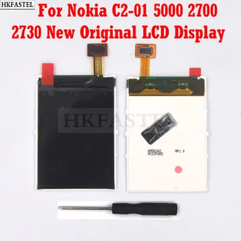HKFASTEL dla Nokia C2-01 5220 3610 7100S 7210C 2700 2730 5130 5000 oryginalny telefon komórkowy ekran LCD digitizer wyświetlacz narzędzie