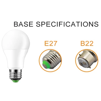 LED Dusk to Dawn Light Bulb 10W 15W E27 B22 Smart Light Sensor Bulbs AC85-265V Automatic Indoor/Outdoor Lighting lampa na ganku