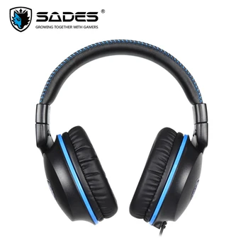 SADES FPOWER Stereo Sound Gaming Słuchawki 3,5 mm zestaw słuchawkowy dla Xbox/PS4/PC/N Switch/laptopa/telefonu komórkowego