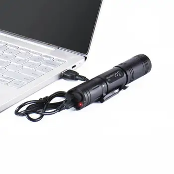 WUBEN L50 latarka led USB akumulator wysoka moc 1200 lumenów przenośny IP68 Wodoodporny camping lantern 5 trybów 18650 bateria