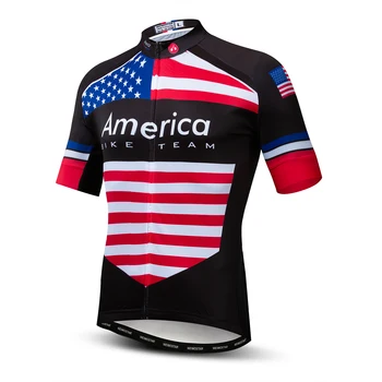 2019 lato jazda na Rowerze Jersey mężczyźni MTB koszulka USA/wielka Brytania/Brazylia/Hiszpania drużyna rowerowa z krótkim rękawem Ropa Ciclsimo Jersey odzież rowerowa