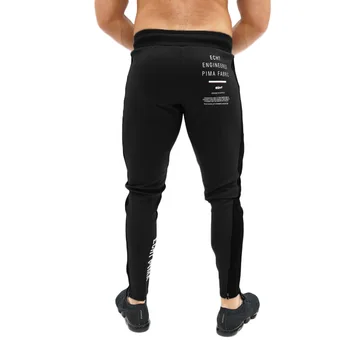2020 Jesień Fitness Siłownia Męskie Spodnie Długość Całkowita Spodnie Sportowe Spodnie Modne Spodnie Casual Spodnie Biegowe Treningi, Jogging Bawełniane Spodnie