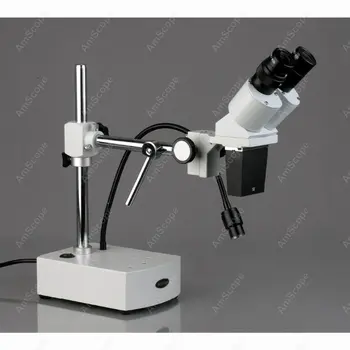 Lornetka стреловидный стереомикроскоп--AmScope dostarcza 5X-10X lornetka стреловидный стереомикроскоп z led gęsią szyją