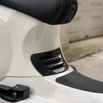 Motocykl cylinder pokrywa chłodnicy guard protector włókna węglowego skuter akcesoria dla Vespa Sprint Primavera 125 150 2013-2020