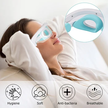 LED Foton masażer oczu okulary odmładzanie skóry ogrzewanie terapia anty zmarszczki dokręcając 3 kolory światła SPA anty-zmęczenie