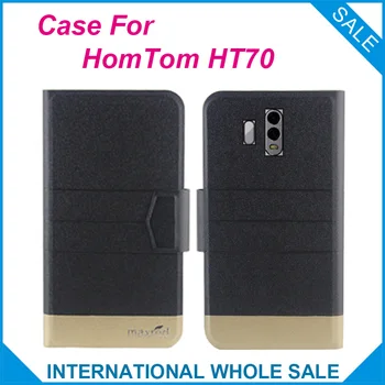 Oryginalne! HomTom HT70 Case 5 kolorów wysokiej jakości etui ultra luksusowy skórzany pokrowiec dla HomTom HT70