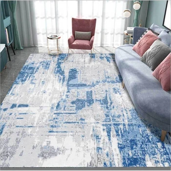 Bańka pocałunek dywan i dywany dla domu salon dywan sypialnia nowoczesny niebieski retro cement szary kuchnia dywan dywanik Mata