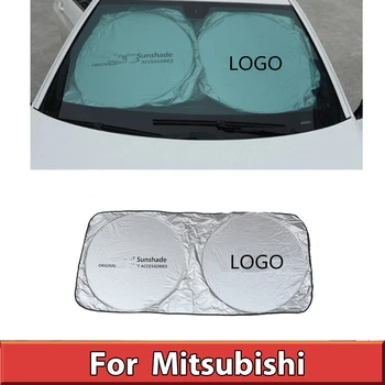 Dla Mitsubishi ASX Delica 4 5 IV V Dignity Pajero V60 V80 Lancer samochodowy osłona przeciwsłoneczna osłona przeciwsłoneczna szyba szyba przednia osłona pokrywa