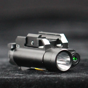CityHunter Military Green Red Dot Laser z latarką led Combo Bore Sight Subzero legendarna wskaźnik laserowy 20 mm do polowania
