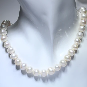 YIKALAISI 2017 fashion 925 sterling silver-Jewelry naturalne słodkowodne perły naszyjnik naszyjniki najlepsze prezenty dla kobiet ślub
