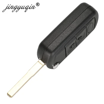 Jingyuqin 5szt Flip Remote Car key 433Mhz / 315MHz ID46 PCF7941 Chip for Land Rover Range Rover Discovery 3 Fob Control