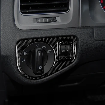 Przycisk włączenia świateł pokrywa wykończenie naklejki VW Golf 7 MK7 GTI R VII 2013-2017 LHD akcesoria nowe