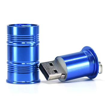Oleju bęben pen drive metal barrel usb flash drive 32GB 64GB 16GB, 8GB, 4GB pendrive 128GB 256GB memory stick u stick prezent