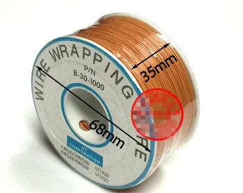 1 szt Darmowa wysyłka nowy 10 kolor brązowy drut 200 metrów AWG30 kabel ok skoczek drut przewód 10 wybory 1