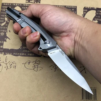 Zero tolerancji ZT 0707 składany nóż 9CR18MOV Micarta + stalowy uchwyt zewnętrzny łożysko Campaing Survival kieszonkowe noże EDC narzędzia
