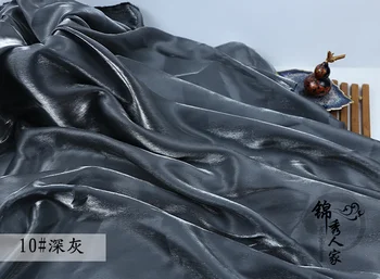 Stopniowe kolor tkaniny мерсеризованная jedwabna tkanina jest miękka chińska sceniczna odzież Materiał do szycia dla DIY koszula, spódnica, sukienka dobrze wiszące