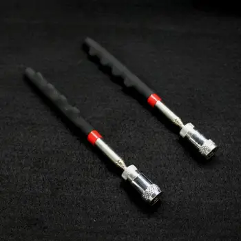 19-69 cm strong magnetic Pick Up Stick teleskopowa rozszerzenie ssący trzon Magnes uchwyt do metalu Picker Gap Cleaning LED pick up tool