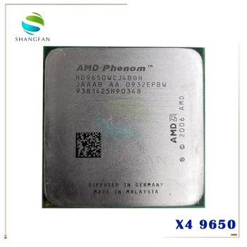 AMD Phenom X4 9650 Quad-Core DeskTop 2.3 GHz CPU HD9650WCJ4BGH Socket AM2+/940pin