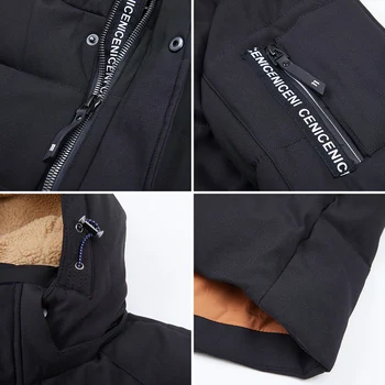 Blackleopardwolf 2019 nowa dostawa kurtka zimowa męska gruba, bawełniana wysokiej jakości bluza z kapturem kurtka puchowa na zimę z zamkiem błyskawicznym ZD-B325