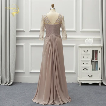 Jeanne Love formalne luksusowa suknia wieczorowa 2020 Three Quarter Lace Robe De Soiree Vestido De Festa OL5237