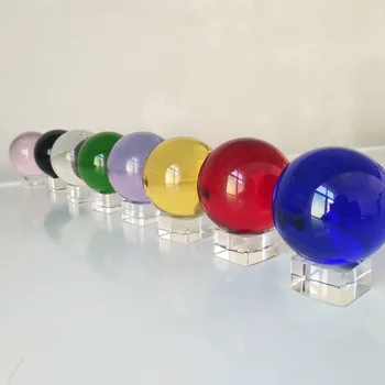 40 mm do 80 mm, dekoracje do domu K9 crystal ball zdjęcie szklanej kuli piękny wystrój kryształowej kuli
