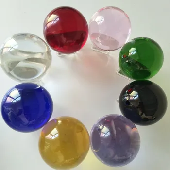 40 mm do 80 mm, dekoracje do domu K9 crystal ball zdjęcie szklanej kuli piękny wystrój kryształowej kuli