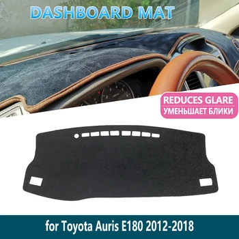 Toyota Auris 2012~2018 E180 180 Scion iM Corolla mata do deski rozdzielczej CoverDash mata wewnętrzna osłona przeciwsłoneczna deska rozdzielcza akcesoria samochodowe