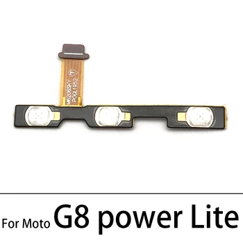 10 szt. przycisk włączania/wyłączania zasilania klawisz głośności przełącznik boczny elastyczny kabel do Moto G5 G6 G7 G8 G9 Plus Play Power Lite One Action Vision Hyper