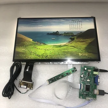 13,3-calowy wyświetlacz pojemnościowy ekran dotykowy moduł zestaw 1920X1080 IPS 10-punktowy pojemnościowy ekran dotykowy LCD samochodowy moduł Raspberry Pi3 moduł