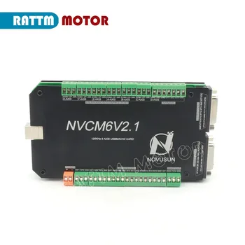 USB Mach3 CNC Controller accessories NVCM 6V2.1 Motion Card 200KHZ for CNC Router Stepper Motor Servo motor