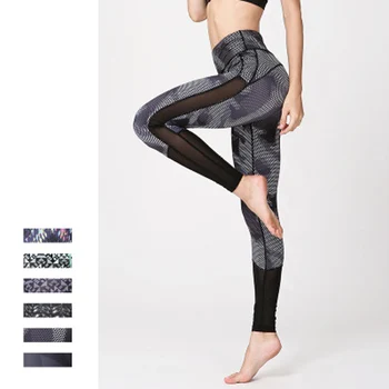 3D drukowane legginsy do jogi dla kobiet siłownia rajstopy fitness joga spodnie elastyczne biegowe spodnie treningowe rajstopy sexy spodnie damskie