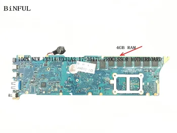 BiNFUL dostępny jest nowy UX31A2 REV : 2.0 płyta główna płyta główna z laptopa ASUS ZENBOOK UX31A I7-3517U 4gb ram