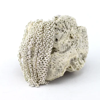 Podstawowy logo wąż łańcuch naszyjnik srebro biżuteria nadają się dla kobiet nowe DIY koraliki i Urok