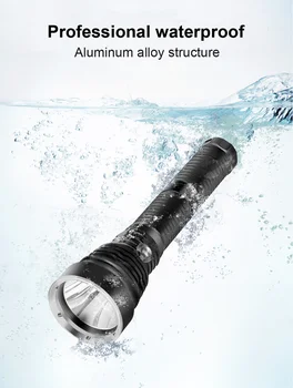 IP8 potężne latarki nurkowe XHP90.2 najwyższy wodoodporny profesjonalny nurkowanie światła XHP90 LED latarka podwodna XHP90 błysk światła