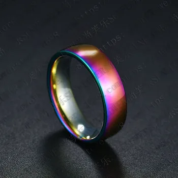 Europa i Stany Zjednoczone Arc Five Smooth MS Ring konvex pierścień ze stali nierdzewnej Custom Ring 2020 New