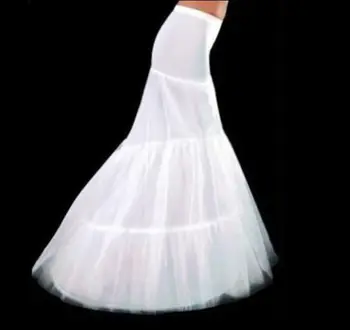 Nowy Biały 2-Hoop Suknia Sukienka Ślubna Spódnica Krynoliny Halka Akcesoria Ślubne Poślizgu Spódnice Obręcze
